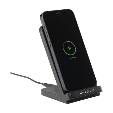 Logo trade business gifts image of: Baloo Wireless Charger Stand 15W