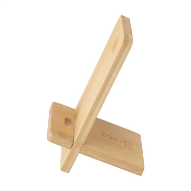 Logotrade promotional products photo of: Miyo Bamboo Phone Stand