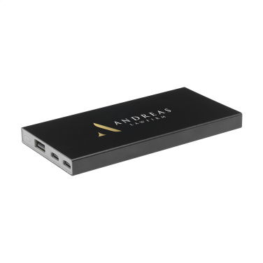 Logotrade promotional merchandise photo of: Tecco GRS Recycled Alu Powerbank 5000 external charger