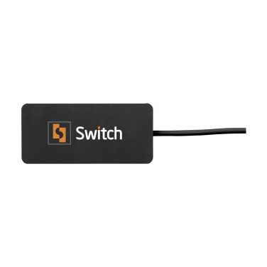 Logo trade promotional items image of: Tecco GRS Recycled Alu USB Hub