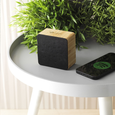 Logotrade promotional items photo of: Sonido 5W Bamboo wireless speaker