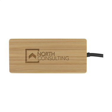 Logo trade promotional item photo of: Fyra Bamboo Hub
