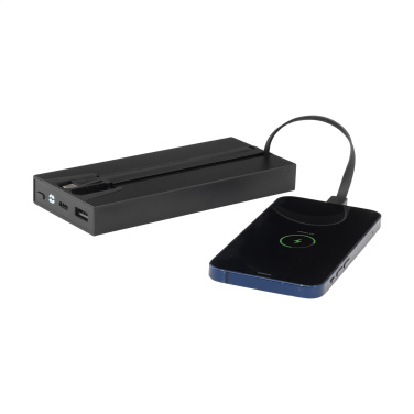 Logo trade promotional merchandise photo of: Rely Powerbank 10000 RCS Recycled Alu