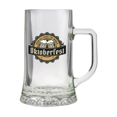 Logo trade corporate gifts image of: Beer Tankard Extra Large 500 ml