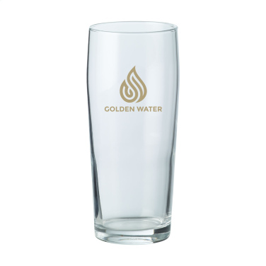 Logo trade business gifts image of: Beer Glass 180 ml