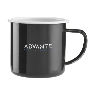 Logotrade promotional merchandise image of: Retro Enamel Mug 350 ml