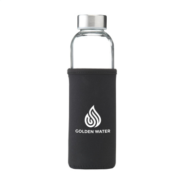 Logotrade promotional giveaway image of: Senga Glass 500 ml drinking bottle