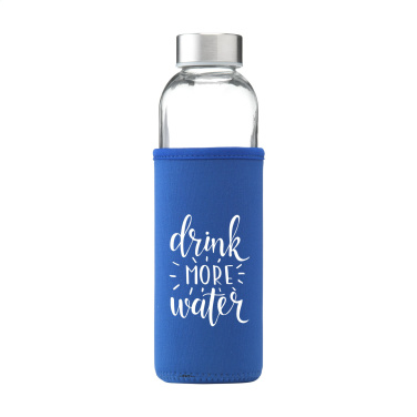 Logo trade promotional gift photo of: Senga Glass 500 ml drinking bottle