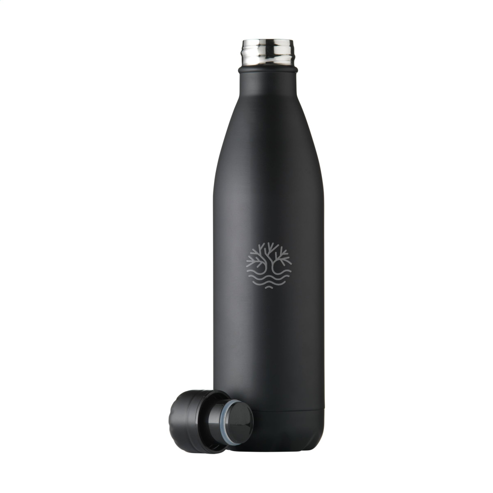 Logo trade promotional items image of: Topflask RCS Recycled Steel 750 ml drinking bottle