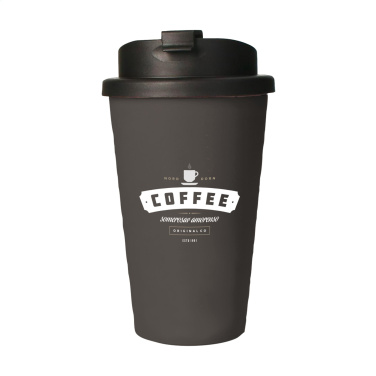 Logo trade promotional giveaway photo of: Eco Coffee Mug Premium Deluxe 350 ml coffee cup