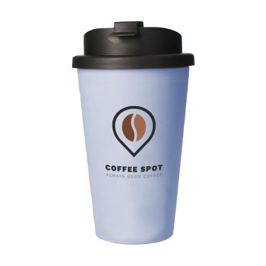 Logo trade corporate gifts image of: Eco Coffee Mug Premium Deluxe 350 ml coffee cup