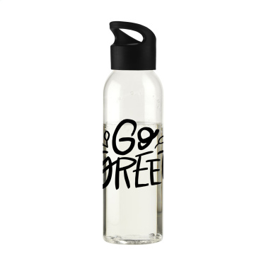 Logo trade promotional gift photo of: Sirius Glass 480 ml drinking bottle