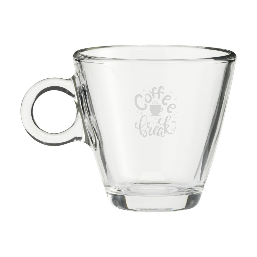 Logotrade advertising product picture of: Lugano Coffee Glass 230 ml