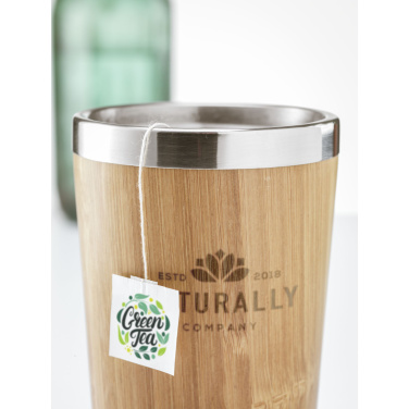 Logotrade promotional giveaway picture of: Tokyo 450 ml bamboo thermo cup