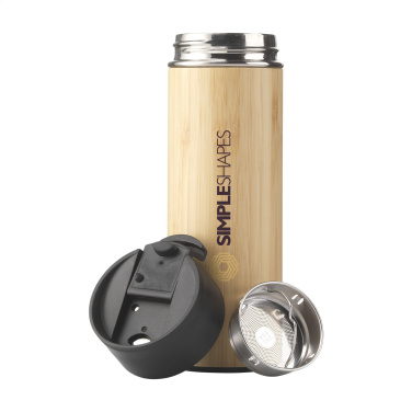 Logotrade promotional giveaways photo of: Sakura 360 ml bamboo thermo bottle/thermo cup