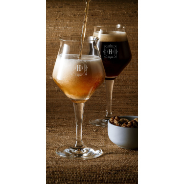 Logotrade corporate gift image of: Crown Sommelier Beer Glas 420 ml