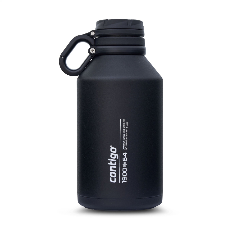 Logo trade promotional merchandise image of: Contigo® Grand Stainless Steel 1900 ml thermo bottle