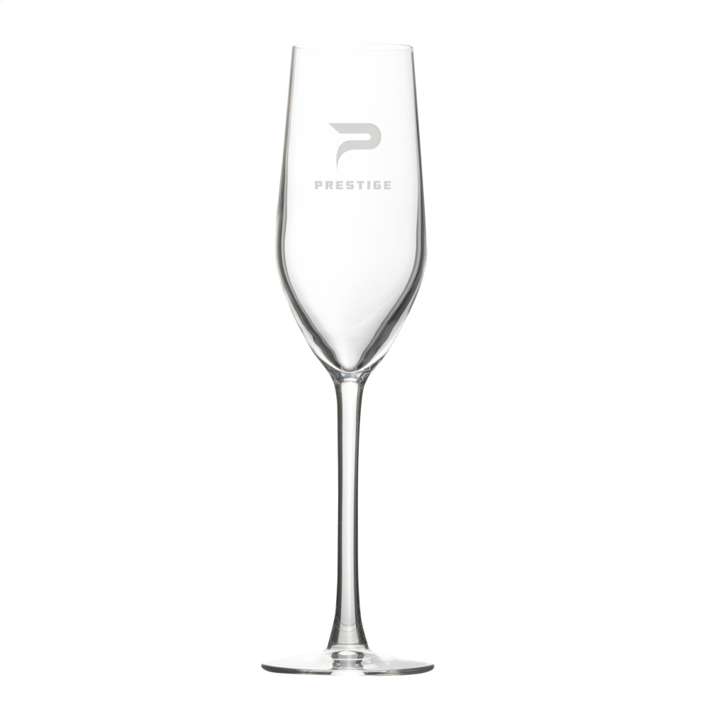 Logo trade promotional item photo of: Marne Champagne glass 160 ml