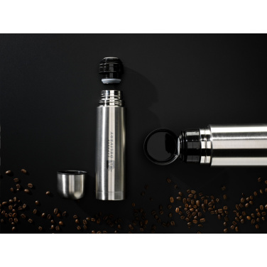 Logo trade promotional merchandise image of: Thermotop Midi RCS Recycled Steel 500 ml thermo bottle