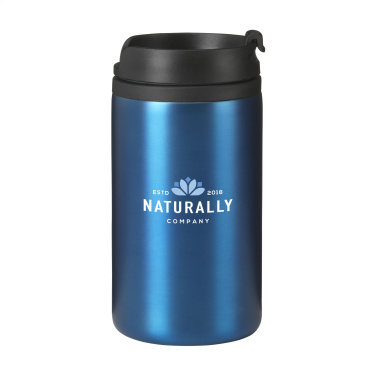 Logo trade corporate gifts picture of: Thermo Can RCS Recycled Steel 300 ml thermo cup