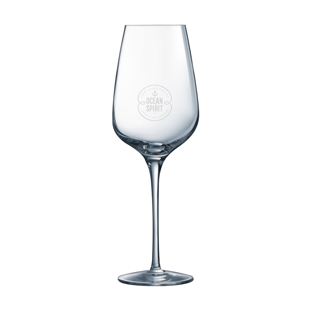 Logo trade promotional item photo of: Riviera Wine glass 450 ml