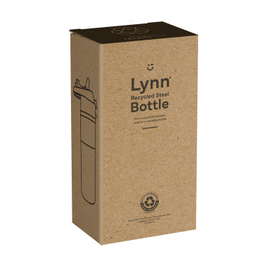 Logotrade advertising products photo of: Lynn RCS Recycled Steel Bottle 500 ml