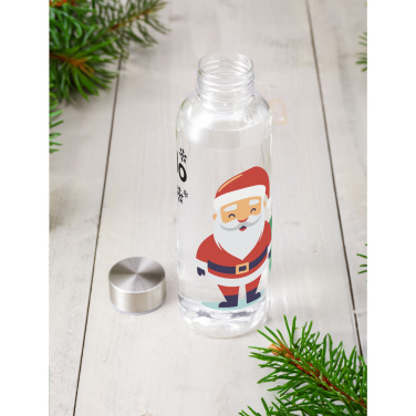 Logo trade promotional giveaway photo of: Senga GRS RPET Bottle 500 ml X-Mas