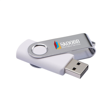 Logo trade promotional merchandise picture of: USB Twist 4 GB