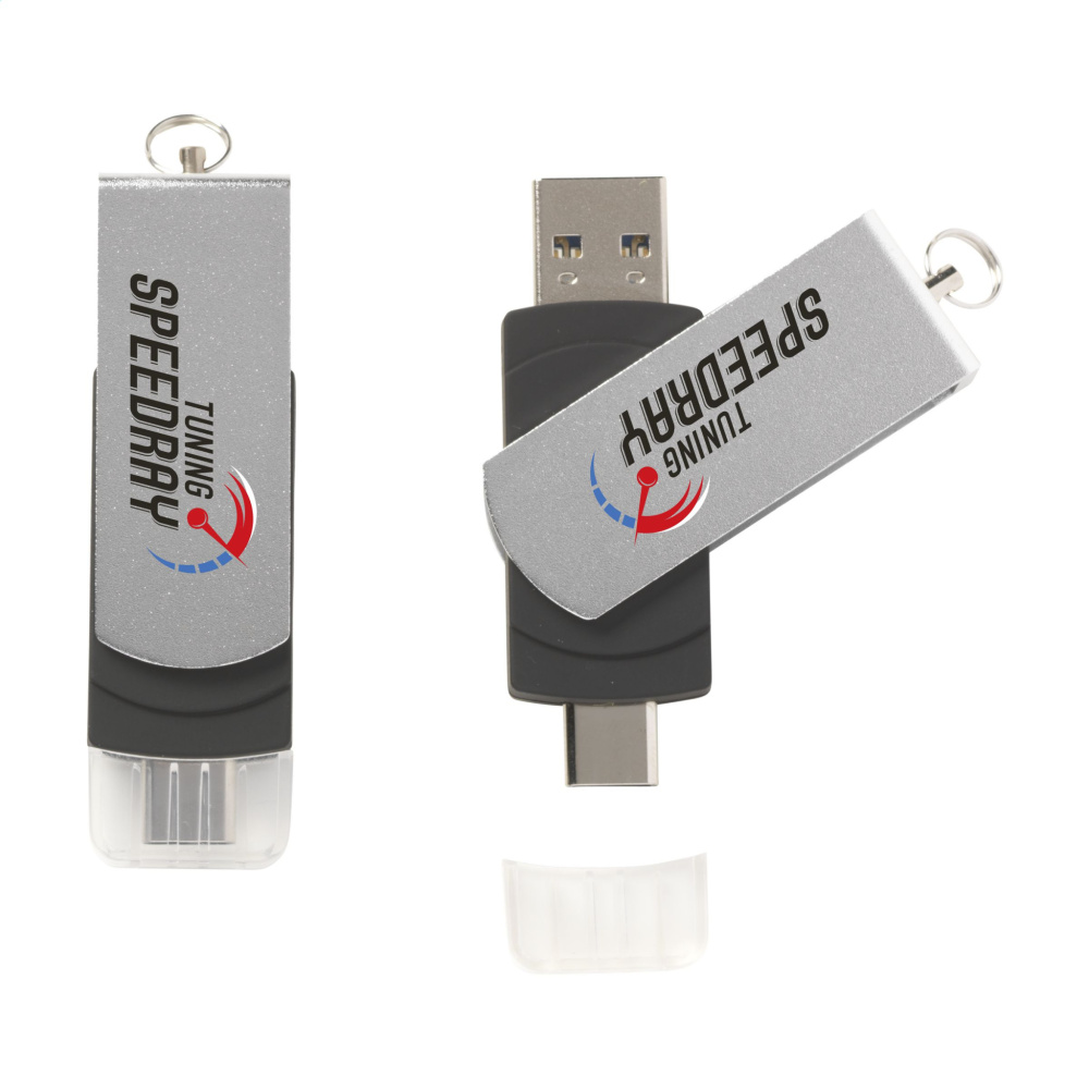 Logo trade promotional items picture of: USB Dual Connect 3.0 - Type-C 16 GB