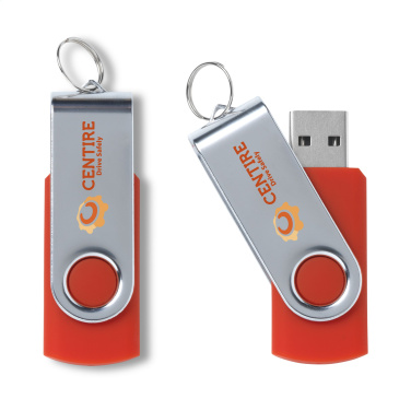 Logo trade promotional gift photo of: USB Twist from stock 8 GB