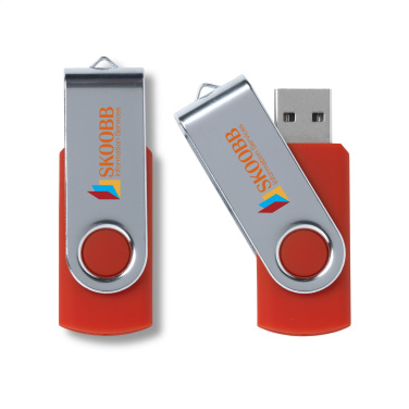 Logo trade promotional merchandise picture of: USB Twist 8 GB