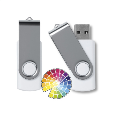 Logo trade promotional merchandise photo of: USB Twist 16 GB