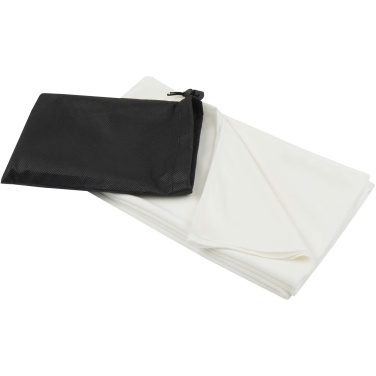Logo trade promotional merchandise photo of: Lucas RPET sport towel 70x140 cm