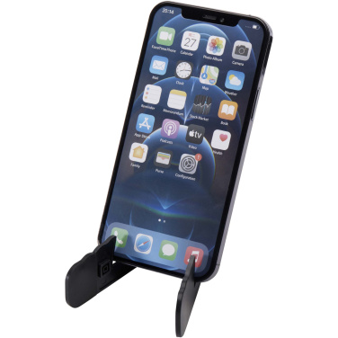Logotrade promotional products photo of: Buna recycled plastic foldable tablet and phone stand