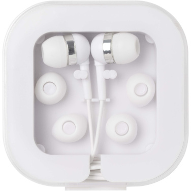 Logotrade promotional gift picture of: Dofida wired Type-C earbuds with recycled plastic storage box