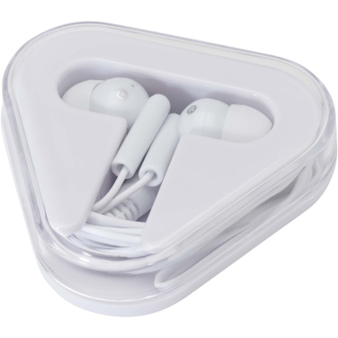 Logo trade promotional product photo of: Rebel earbuds with recycled plastic storage box