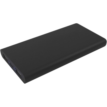 Logo trade promotional products picture of: SCX.design P40 10.000 mAh light-up wireless rubber power bank