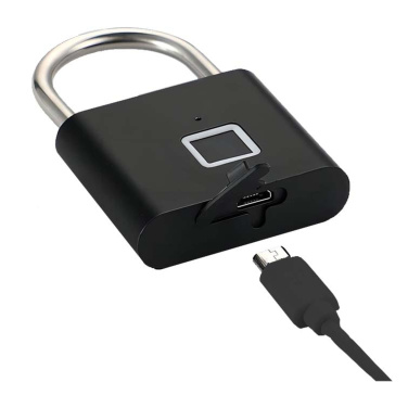 Logo trade business gift photo of: SCX.design T11 smart fingerprint padlock