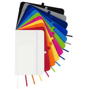 Logo trade promotional giveaways image of: Spectrum Plus A6 hard cover notebook