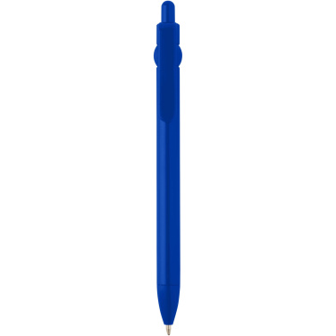 Logo trade promotional merchandise image of: Fidget recycled plastic ballpoint pen (black ink)