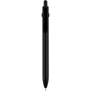 Logo trade promotional products image of: Fidget recycled plastic ballpoint pen (black ink)