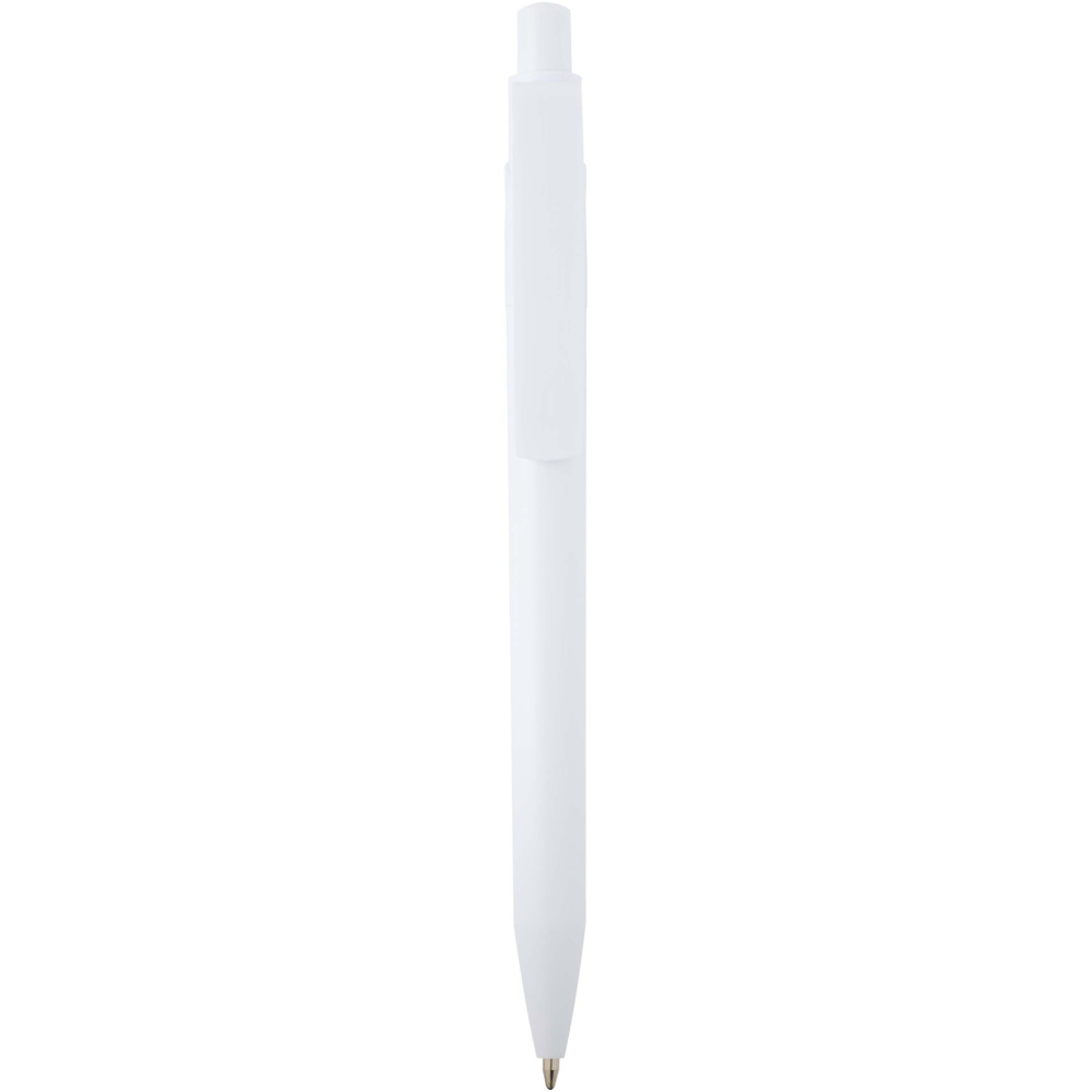 Logotrade advertising product image of: Unica recycled plastic ballpoint pen (blue ink)