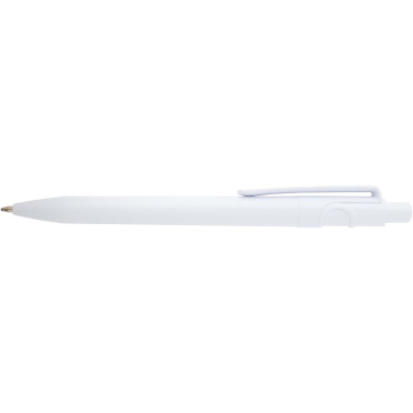 Logo trade promotional giveaways image of: Unica recycled plastic ballpoint pen (blue ink)