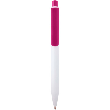 Logo trade promotional products image of: Unica recycled plastic ballpoint pen (blue ink)