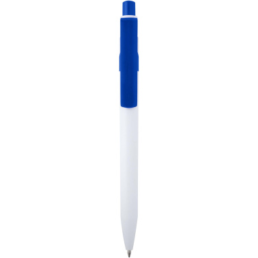 Logo trade promotional merchandise picture of: Unica recycled plastic ballpoint pen (blue ink)