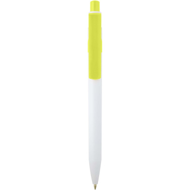 Logotrade promotional giveaway image of: Unica recycled plastic ballpoint pen (blue ink)