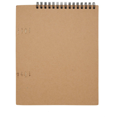 Logo trade promotional gifts picture of: Doodle A5 spiral soft cover notebook and crayon set