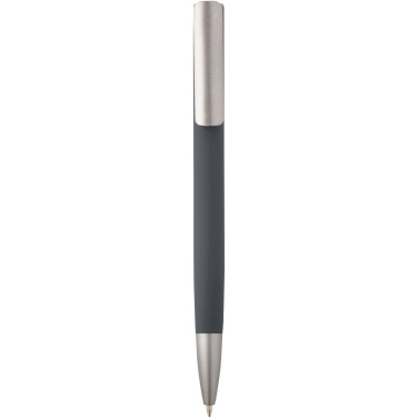 Logotrade promotional item picture of: Ziggur aluminium ballpoint pen (blue ink)