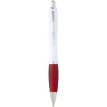 Nash recycled plastic ballpoint pen (black ink), Red