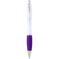 Nash recycled plastic ballpoint pen (black ink), Purple